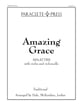 Amazing Grace SSAATTBB choral sheet music cover